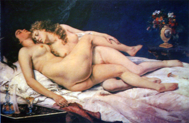 картинка №78  Лесбийский секс, живопись эротика